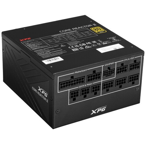 Блок питания ADATA XPG 1000W CORE REACTOR II 1000 (COREREACTORII1000G-BKCEU) 16 Pin (PCIe 5.0 Connector Cable Details)