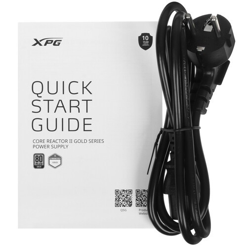 Блок питания ADATA XPG 1000W CORE REACTOR II 1000 (COREREACTORII1000G-BKCEU) 16 Pin (PCIe 5.0 Connector Cable Details)