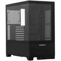 Компьютерный корпус Powercase VISION Black V2 TG Black (CVBAV2-L0)