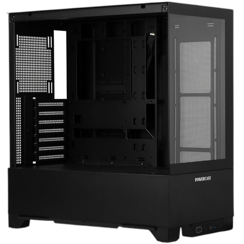 Компьютерный корпус Powercase VISION Black V2 TG Black (CVBAV2-L0)