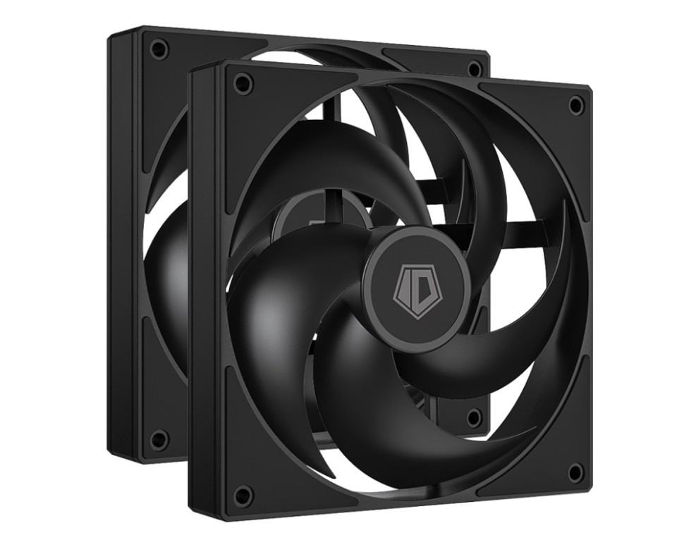 Комплект вентиляторов для корпуса ID-COOLING AS-140-K DUET (2 in 1) Black