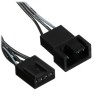 Комплект вентиляторов для корпуса ID-COOLING AS-140-K DUET (2 in 1) Black