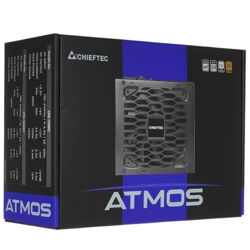 Блок питания Chieftec 850W Atmos Black (CPX-850FC) 16 Pin (PCIe 5.0 Connector Cable Details)