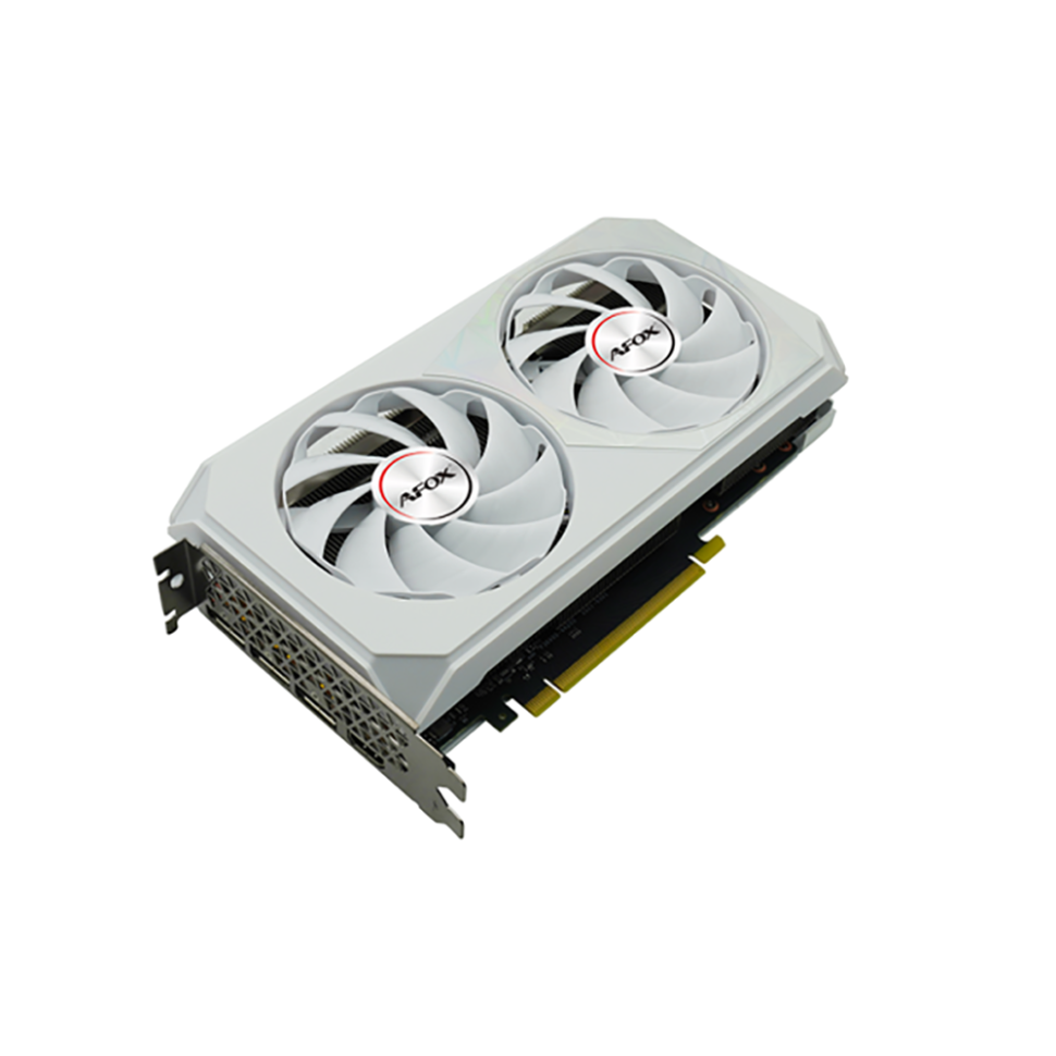 Видеокарта AFox (AF3060TI-8192D6H7-V4) GeForce RTX 3060 Ti 8GB GAMING White