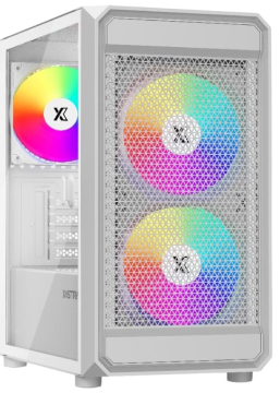 Компьютерный корпус XASTRA A303M 3ARGB White (A303M-2FC14A-1FC12A-D-WH)
