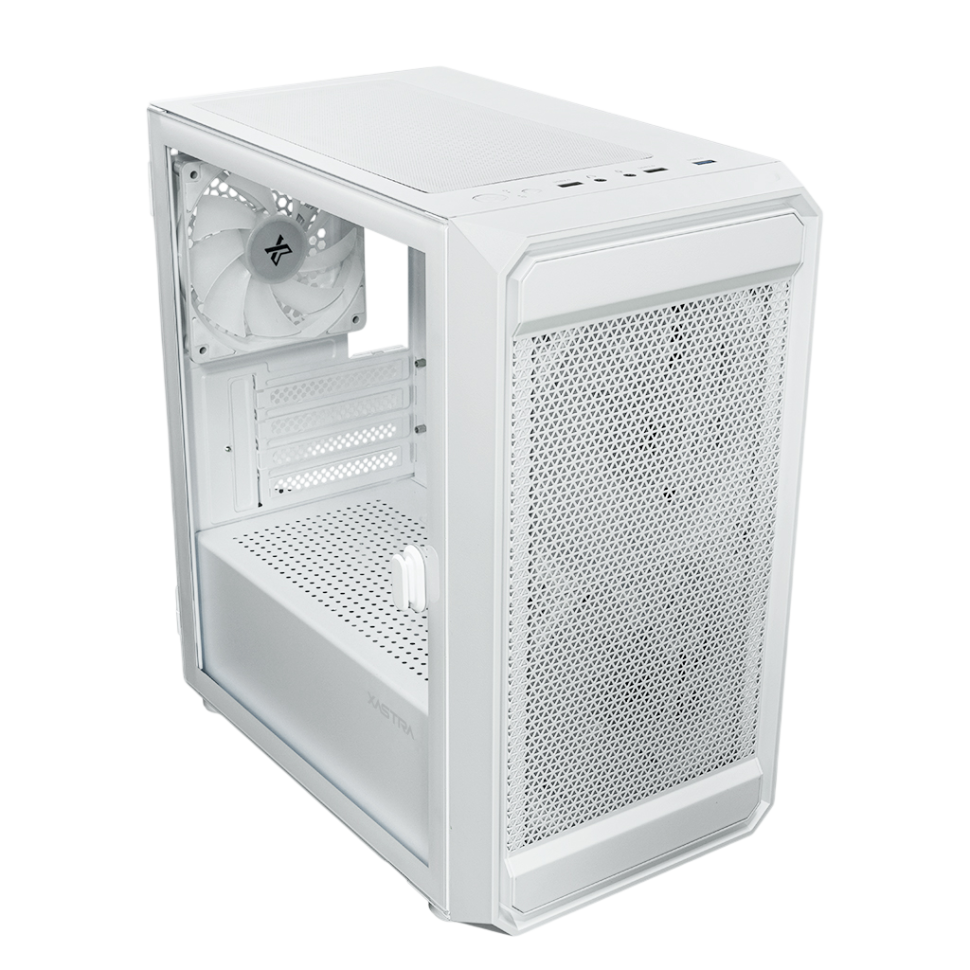 Компьютерный корпус XASTRA A303M 3ARGB White (A303M-2FC14A-1FC12A-D-WH)