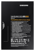 Твердотельный накопитель Samsung 4000 Gb 870 EVO MZ-77E4T0BW