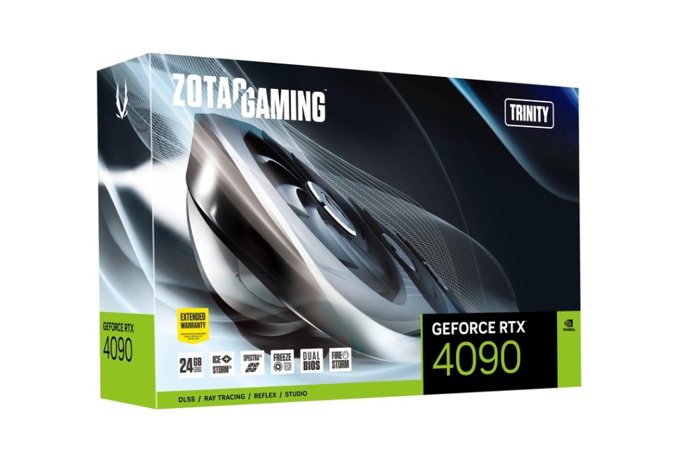 Видеокарта ZOTAC (ZT-D40900D-10P) GeForce RTX 4090 24GB TRINITY