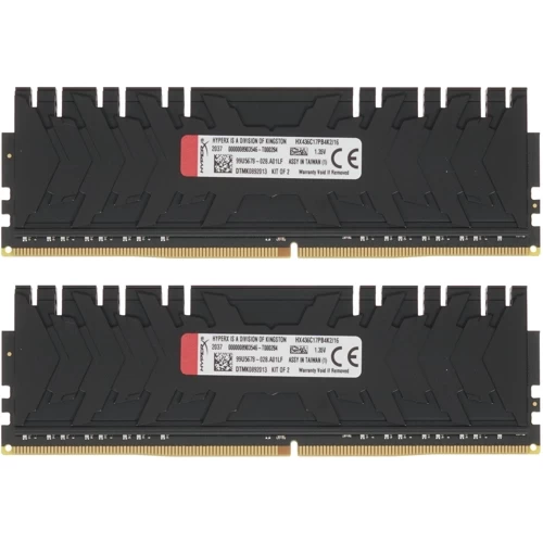 Оперативная память 16 Gb 3600 MHz Kingston HYPERX PREDATOR (HX436C17PB4K2/16)