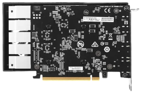 Видеокарта Gigabyte (GV-IA380WF2OC-6GD) Intel Arc A380 6GB WINDFORCE OC