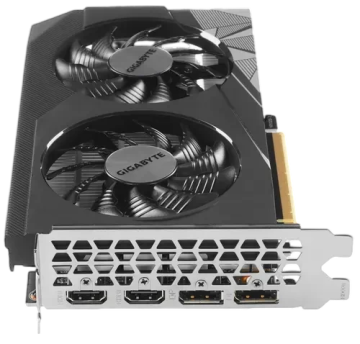 Видеокарта Gigabyte (GV-IA380WF2OC-6GD) Intel Arc A380 6GB WINDFORCE OC