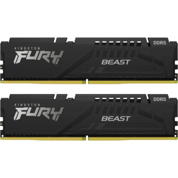 Оперативная память 32 Gb 6400 MHz Kingston FURY Beast Black (KF564C32BBK2-32)
