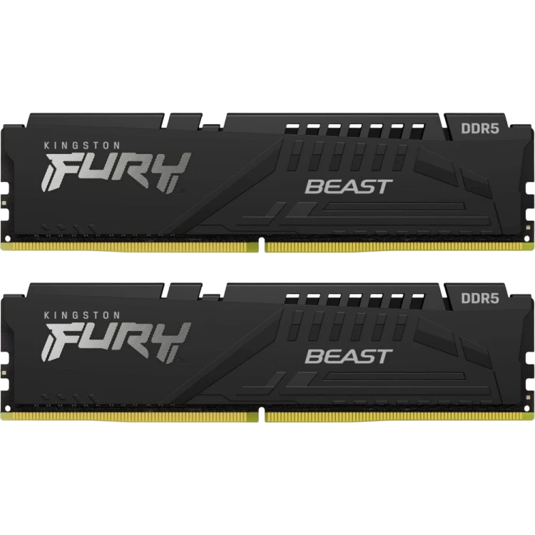 Оперативная память 32 Gb 6400 MHz Kingston FURY Beast Black (KF564C32BBK2-32)