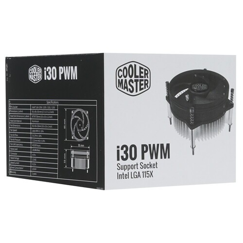 Кулер для процессора Cooler Master i30 PWM RH-I30-26PK-R1