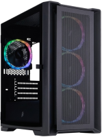 Компьютерный корпус 1STPLAYER TRILOBITE T4 MESH ARGB Black (T4-BK-4FS7)