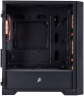 Компьютерный корпус 1STPLAYER TRILOBITE T4 MESH ARGB Black (T4-BK-4FS7)