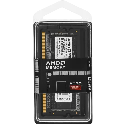 Оперативная память 4 Gb 1600 MHz AMD R5 ENTERTAINMENT SERIES Black (R534G1601S1S-U)