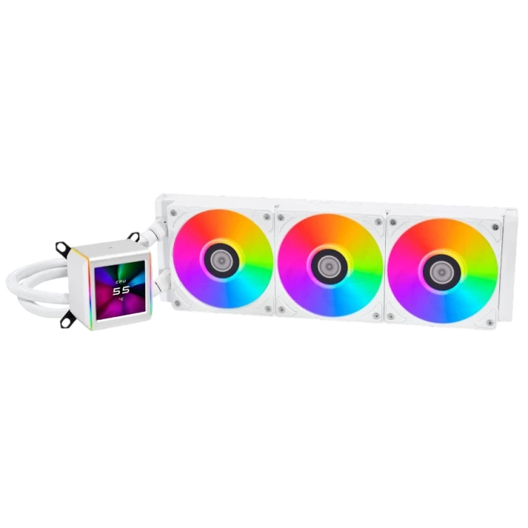 Система жидкостного охлаждения для процессора Lian Li GA II LCD 360 ARGB White (GA2ALCD36W) (G89.GA2ALCD36W.R0)