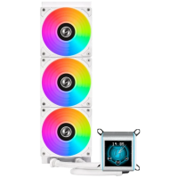 Система жидкостного охлаждения для процессора Lian Li GA II LCD 360 ARGB White (GA2ALCD36W) (G89.GA2ALCD36W.R0)