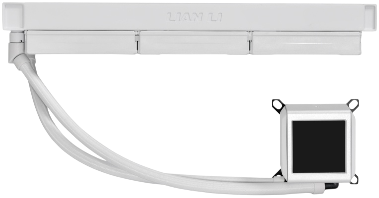 Система жидкостного охлаждения для процессора Lian Li GA II LCD 360 ARGB White (GA2ALCD36W) (G89.GA2ALCD36W.R0)