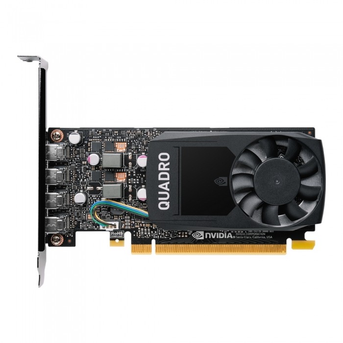 Видеокарта PNY (VCQP620V2BLK-1) Quadro P620 PCI-E 2.0 2048MB 128 bit 4xMiniDisplayPort HDCP V2