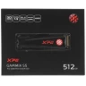 Твердотельный накопитель ADATA 512 Gb GAMMIX S5 AGAMMIXS5-512GT-C XPG