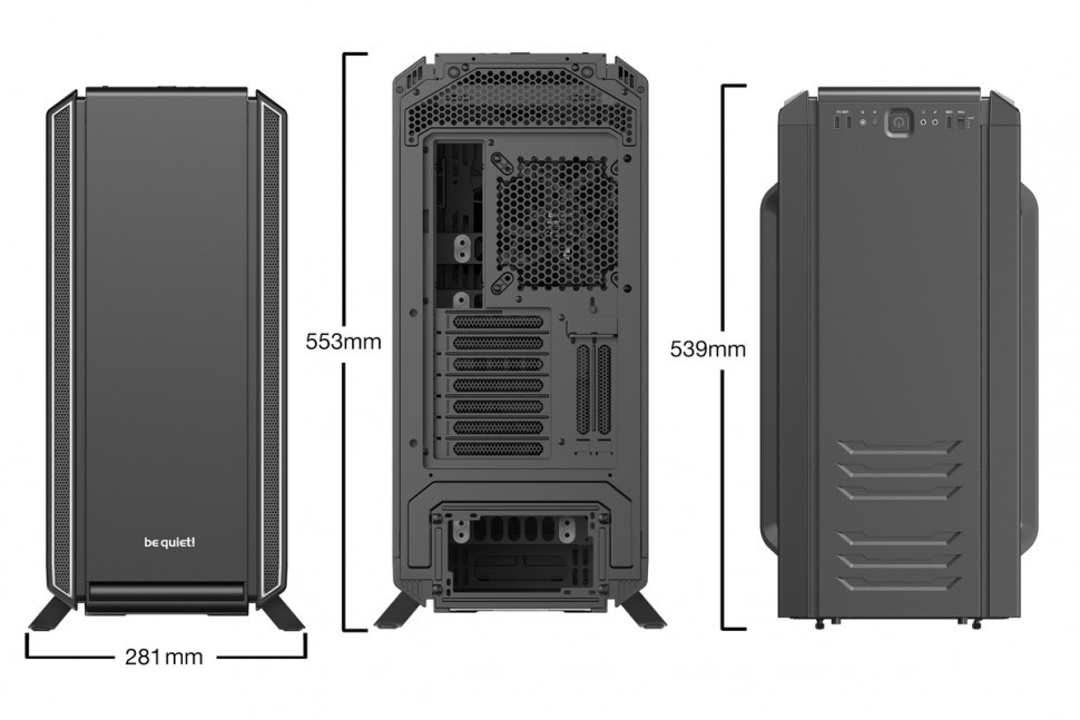 Компьютерный корпус Be Quiet! SILENT BASE 801 Silver BG030