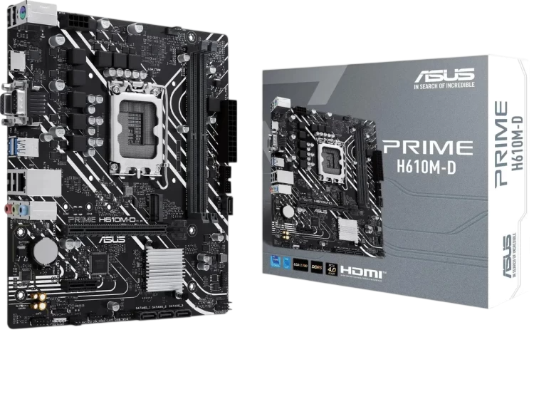 Материнская плата ASUS PRIME H610M-D (90MB1G80-M0EAY0)