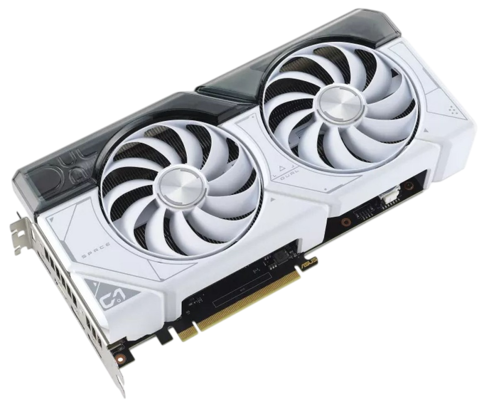 Видеокарта ASUS (DUAL-RTX4070S-O12G-WHITE) GeForce RTX 4070 SUPER 12GB DUAL OC White 90YV0K84-M0NA00