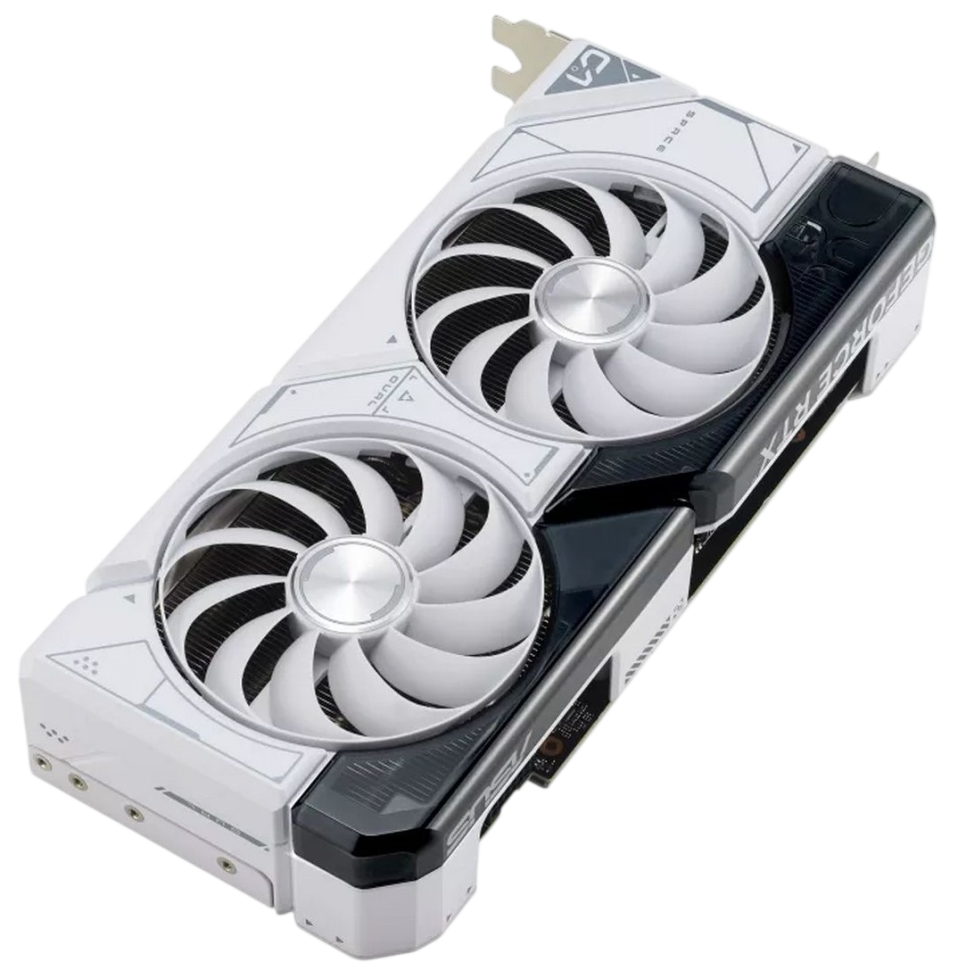 Видеокарта ASUS (DUAL-RTX4070S-O12G-WHITE) GeForce RTX 4070 SUPER 12GB DUAL OC White 90YV0K84-M0NA00
