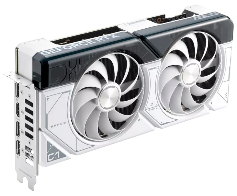 Видеокарта ASUS (DUAL-RTX4070S-O12G-WHITE) GeForce RTX 4070 SUPER 12GB DUAL OC White 90YV0K84-M0NA00