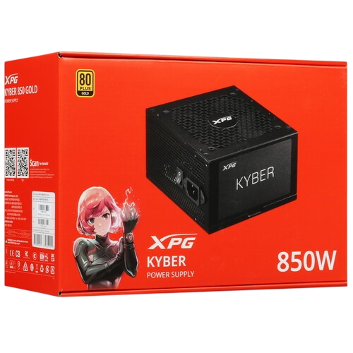 Блок питания ADATA XPG 850W KYBER (KYBER850G-BKCEU)