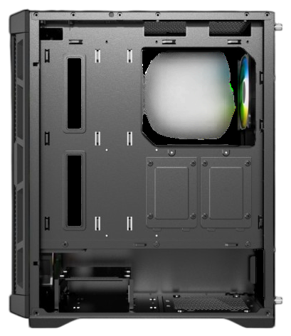 Компьютерный корпус Powercase ULTIMATE TG ARGB Black (CUB-A4)