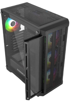 Компьютерный корпус Powercase ULTIMATE TG ARGB Black (CUB-A4)