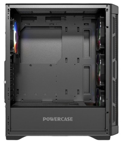 Компьютерный корпус Powercase ULTIMATE TG ARGB Black (CUB-A4)