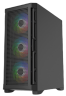 Компьютерный корпус Powercase ULTIMATE TG ARGB Black (CUB-A4)