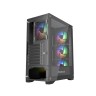 Компьютерный корпус Powercase ULTIMATE TG ARGB Black (CUB-A4)