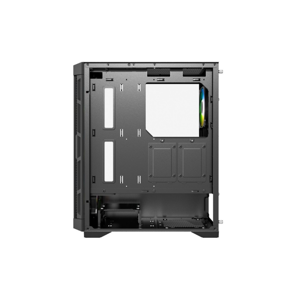 Компьютерный корпус Powercase ULTIMATE TG ARGB Black (CUB-A4)