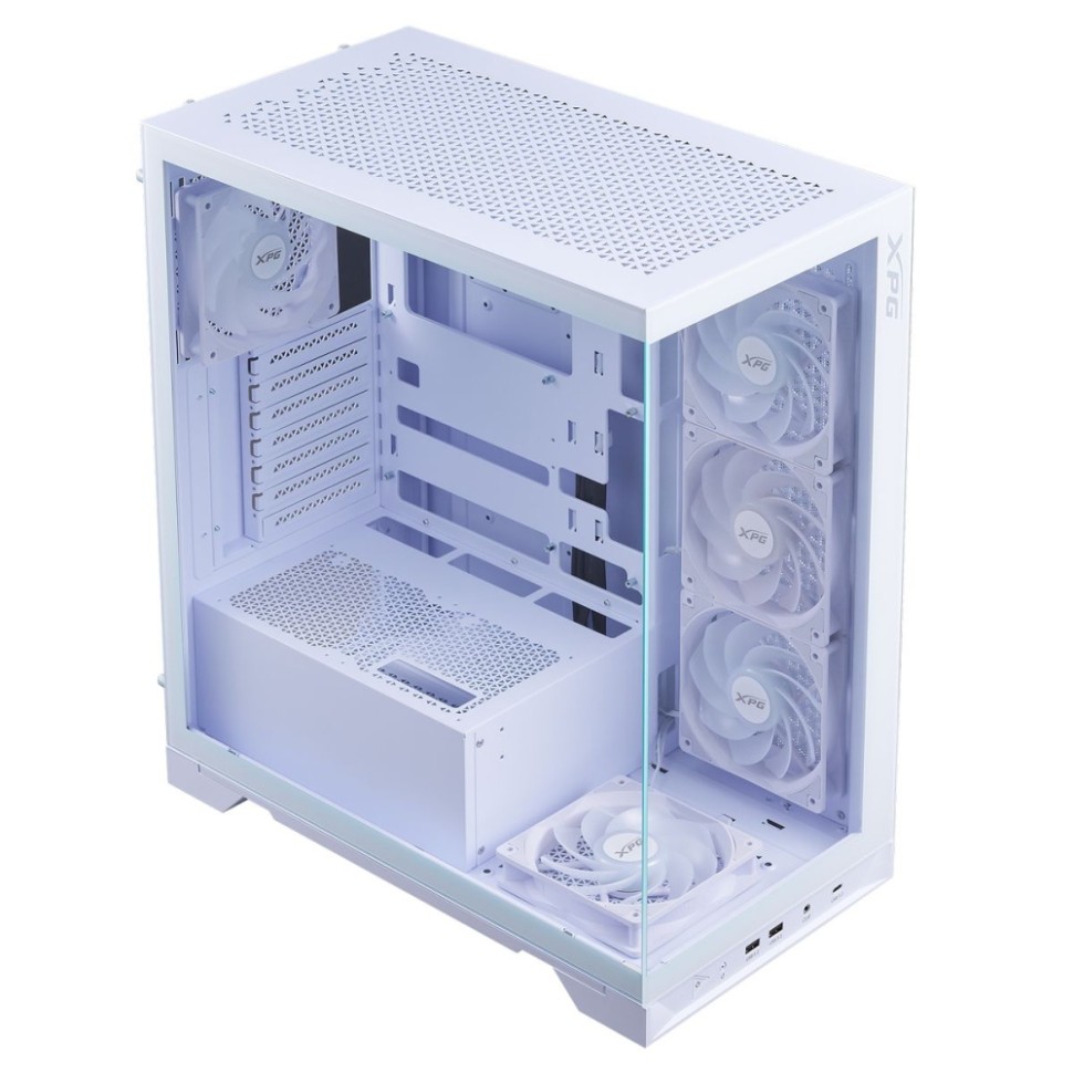 Компьютерный корпус ADATA XPG INVADER X BTF White (INVADERXBTFMT-WHCWW)