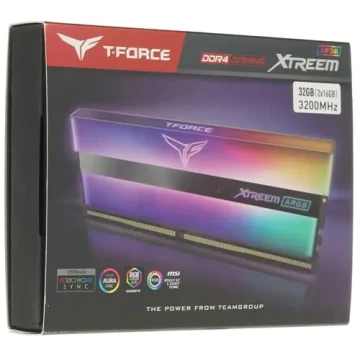 Оперативная память 32 Gb 3200 MHz Team Group T-FORCE XTREEM ARGB Black (TF10D432G3200HC16CDC01)