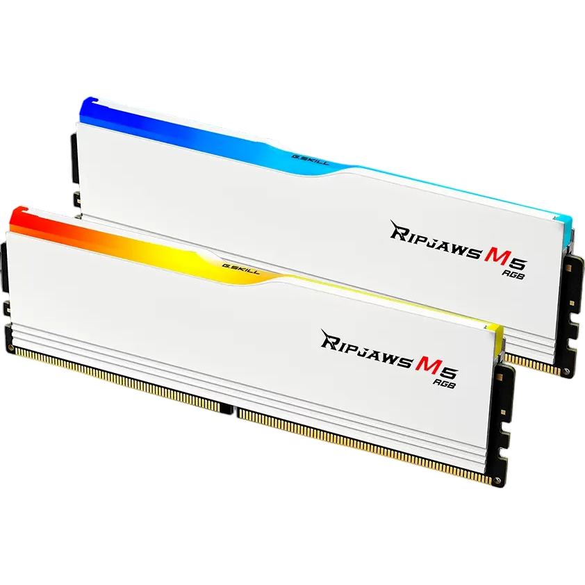 Оперативная память 96 Gb 6400 MHz G.Skill RIPJAWS M5 RGB White (F5-6400J3239F48GX2-RM5RW)