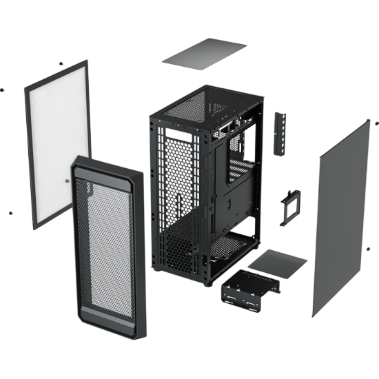 Компьютерный корпус XASTRA A403 4ARGB Black (A403-4FC12A)