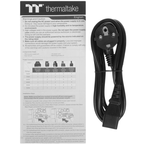 Блок питания Thermaltake 650W TR2 S 650 (PS-TRS-0650NNSAWE-2)