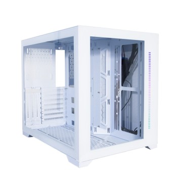 Компьютерный корпус 1STPLAYER STEAM PUNK SP7 TG ARGB White (SP7-WH)