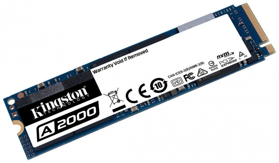 Твердотельный накопитель Kingston 250 Gb A2000 SA2000M8/250G