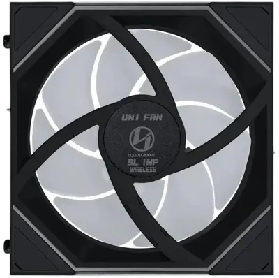 Комплект вентиляторов для корпуса Lian Li UNI FAN SL-INF WIRELESS 120 12SLIN1W3B ARGB Black (G99.12SLIN1W3B.R0)