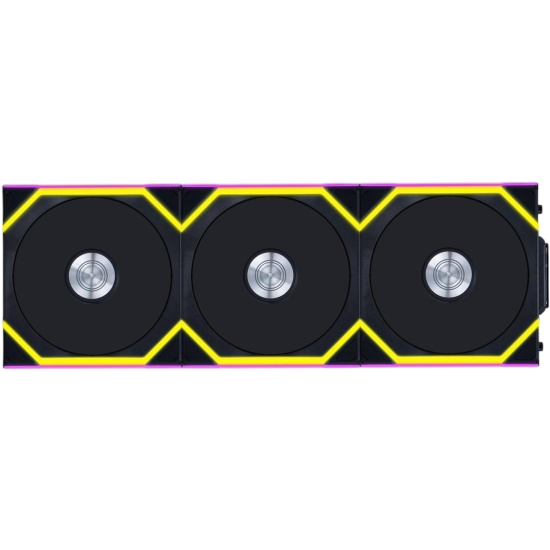 Комплект вентиляторов для корпуса Lian Li UNI FAN SL-INF WIRELESS 120 12SLIN1W3B ARGB Black (G99.12SLIN1W3B.R0)
