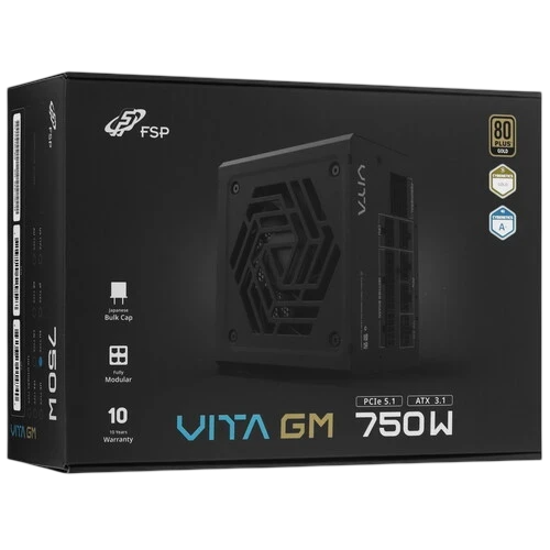 Блок питания FSP 750W VITA-750GM 16 Pin (PCIe 5.0 Connector Cable Details)