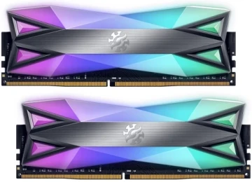 Оперативная память 32 Gb 3600 MHz ADATA XPG SPECTRIX D60G Grey RGB (AX4U360016G18A-DT60)