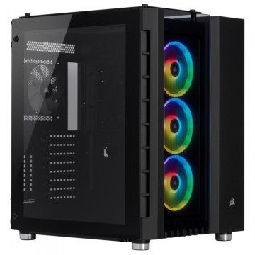 Компьютерный корпус Corsair CRYSTAL SERIES 680X RGB TG Black CC-9011168-WW